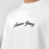 ARVON "Forever Young" Hip-Hop Graphic Oversized T-Shirt - Off-White