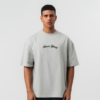 ARVON "Forever Young" Hip-Hop Graphic Oversized T-Shirt - Off-White